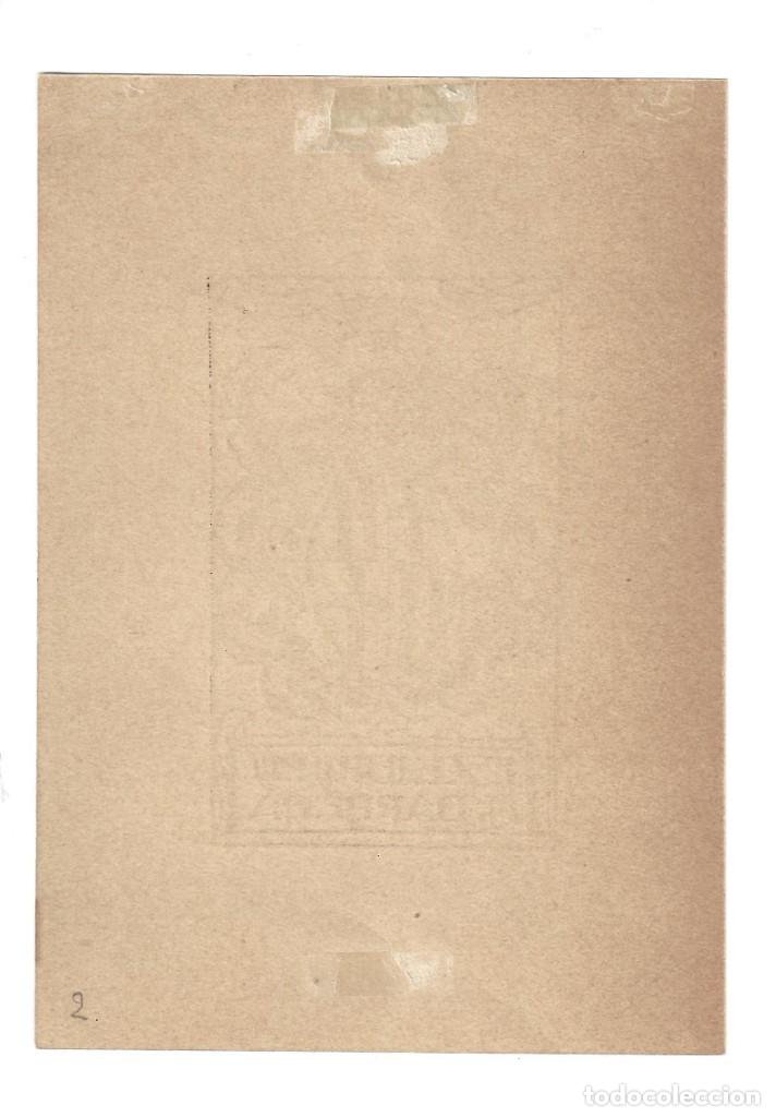 Arte: EX- LIBRIS.- J. BARRERA. ARTE. LIBRO - Foto 2