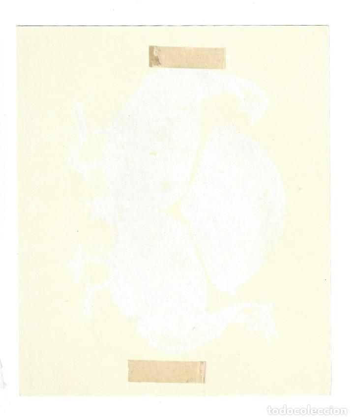 Arte: EX- LIBRIS.- F. LUVCKX. AVES. ARTE. LIBROS - Foto 2