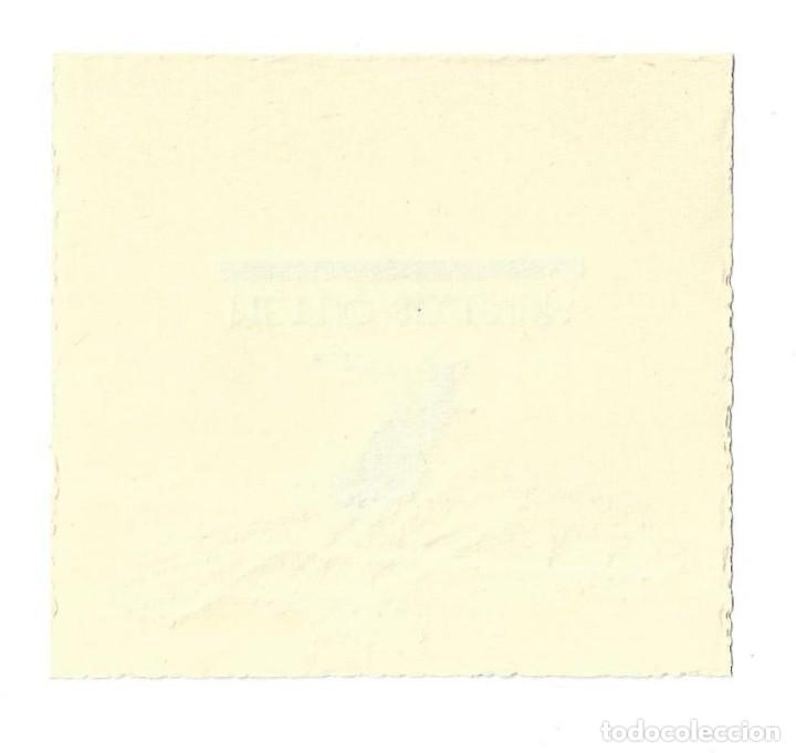Arte: EX- LIBRIS.- METUO SECUNDIS. P&Aacute;JARO. AVE. ARTE. LIBROS - Foto 2