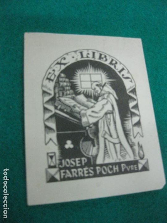 Arte: EX-LIBRIS JOSEP FARRES POCH PVRE. - Foto 1