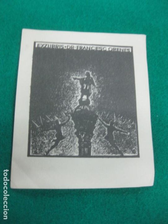 Arte: EX-LIBRIS DR. FRANCESC ORENES - Foto 1