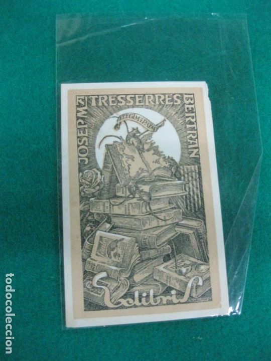 Arte: EX-LIBRIS JOSEP M&ordf; TRESSERRES BERTRAN. - Foto 1