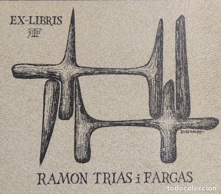 Arte: Ex-Libris Ramon Trias i Fargas - Foto 1
