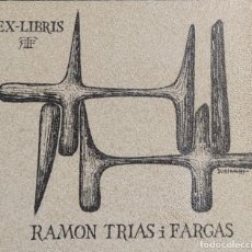 Arte: EX-LIBRIS RAMON TRIAS I FARGAS