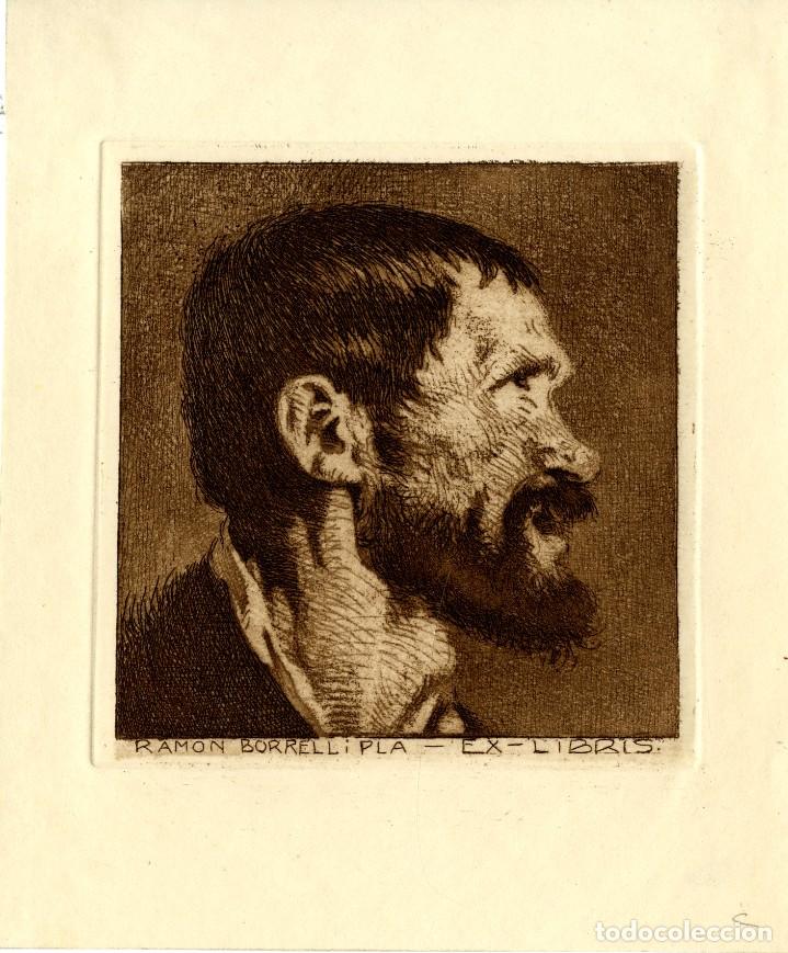 Arte: Ram&oacute;n Borrel y Pla. Ex libris - Foto 1