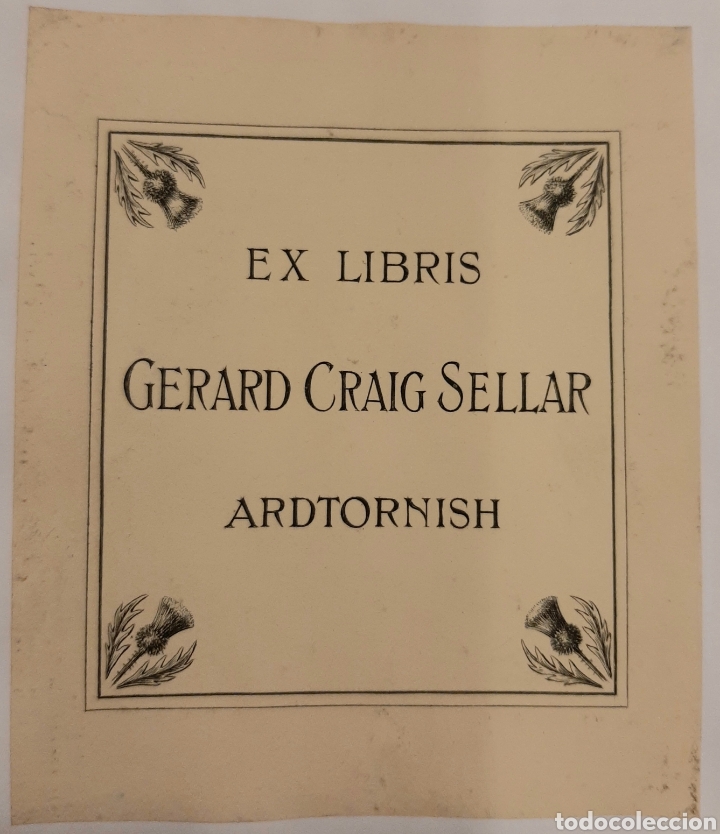 Arte: Exlibris. El de la foto. - Foto 1