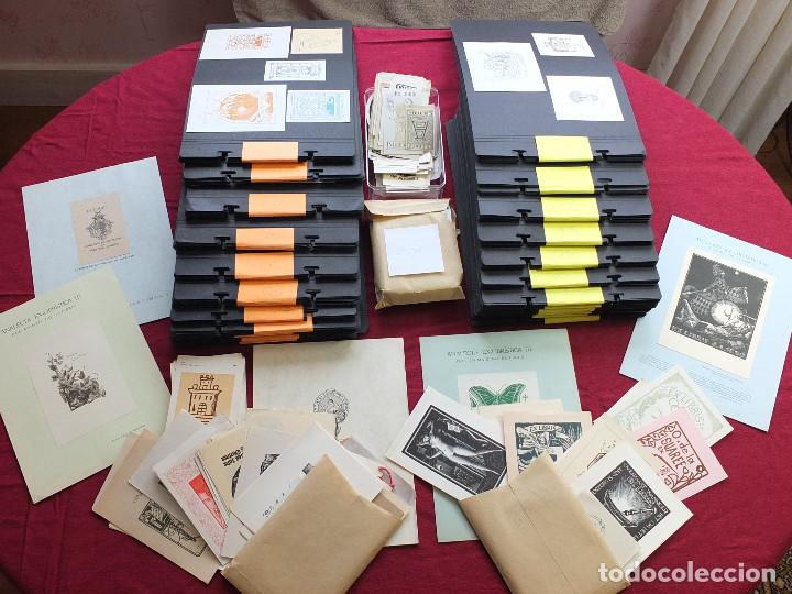 Arte: Colecci&oacute;n de EX LIBRIS var&iacute;os paises - Foto 1