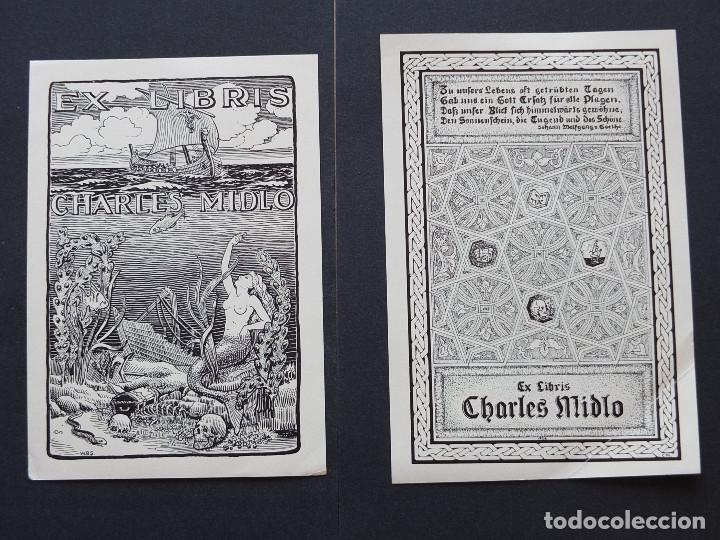 Arte: Colecci&oacute;n de EX LIBRIS var&iacute;os paises - Foto 48
