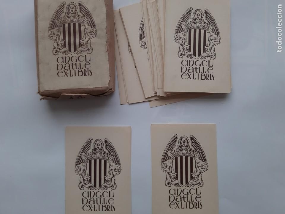 Arte: LOTE 143 EX-LIBRIS ANGEL BATLLE EXLIBRIS RV - Foto 3