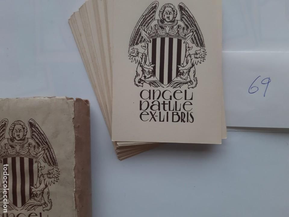 Arte: LOTE 143 EX-LIBRIS ANGEL BATLLE EXLIBRIS RV - Foto 4