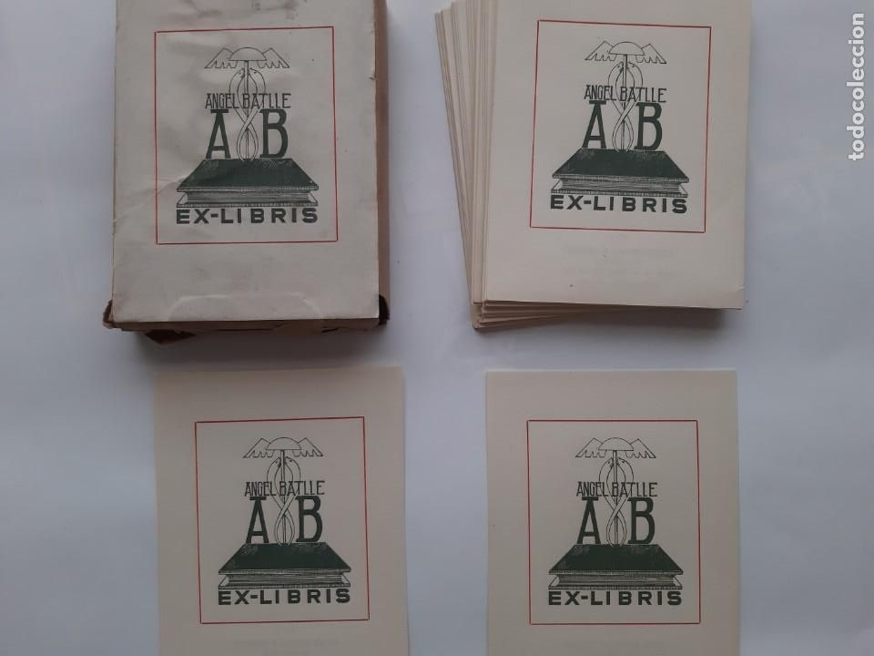 Arte: LOTE 143 EX-LIBRIS ANGEL BATLLE EXLIBRIS RV - Foto 5
