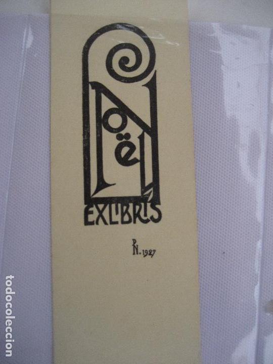 Arte: EX_LIBRIS. L. No&euml;ll. 1927- 16 x 6 cms. - Foto 1