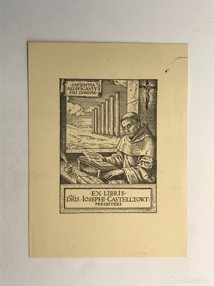 Arte: EX LIBRIS DRIS JOSEPHI - CASTELLTORT, Presbiteri - Foto 1