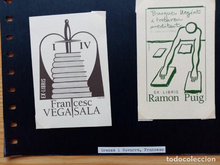 Arte: LOTE EXLIBRIS FRANCESC ORENES - Foto 4