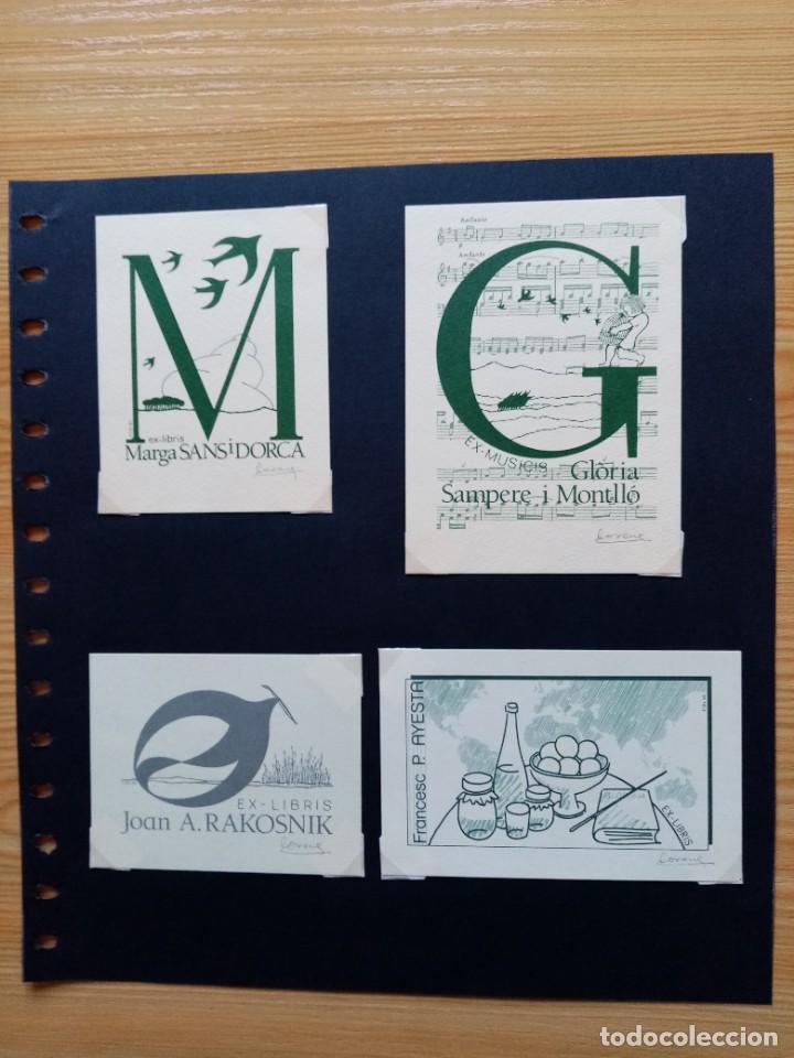 Arte: LOTE EXLIBRIS FRANCESC ORENES - Foto 6