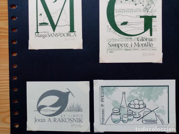 Arte: LOTE EXLIBRIS FRANCESC ORENES - Foto 7