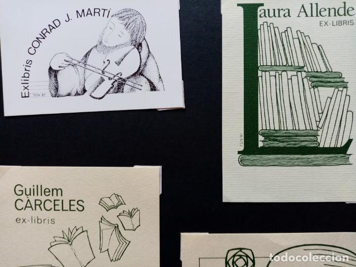 Arte: LOTE EXLIBRIS FRANCESC ORENES - Foto 9