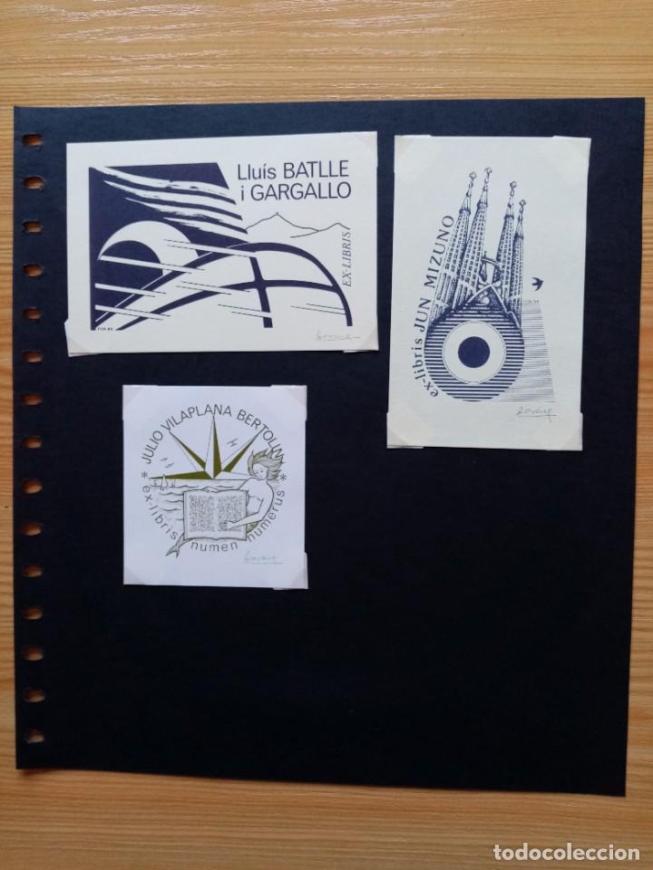 Arte: LOTE EXLIBRIS FRANCESC ORENES - Foto 11