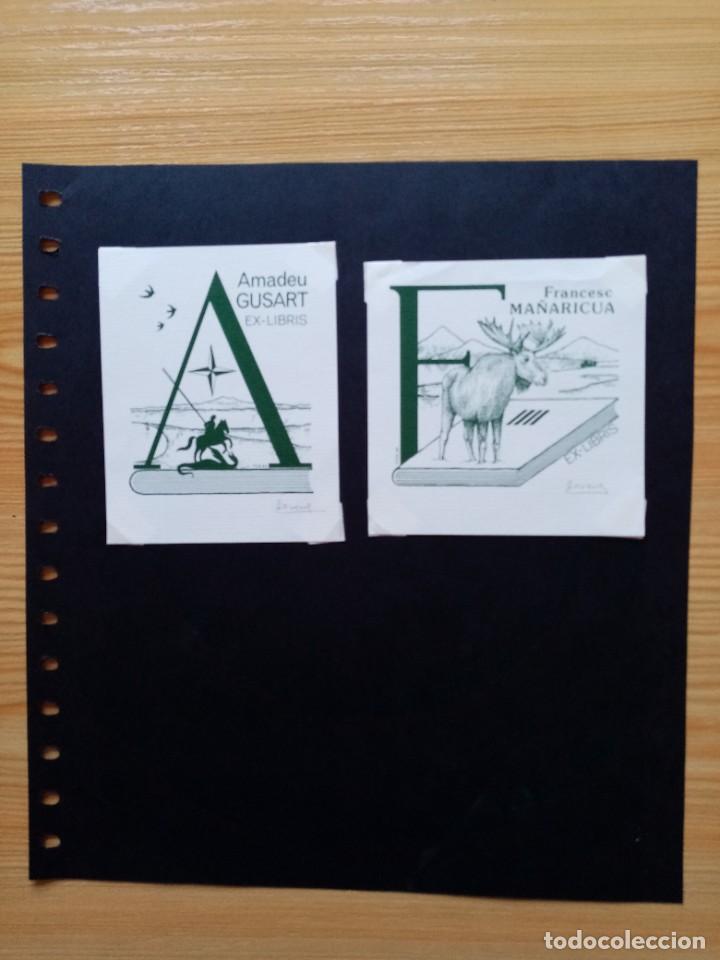 Arte: LOTE EXLIBRIS FRANCESC ORENES - Foto 13
