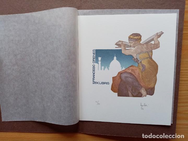 Arte: LOTE EXLIBRIS FRANCESC ORENES - Foto 15