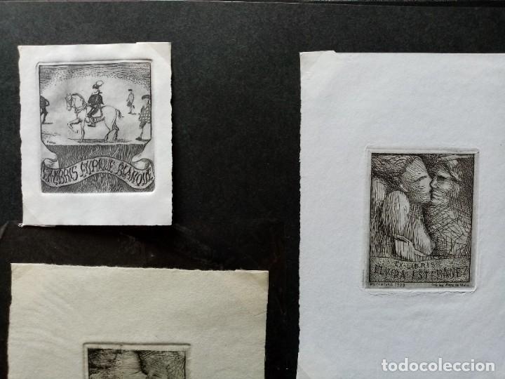 Arte: LOTE DE 81 EXLIBRIS VARIOS - Foto 9