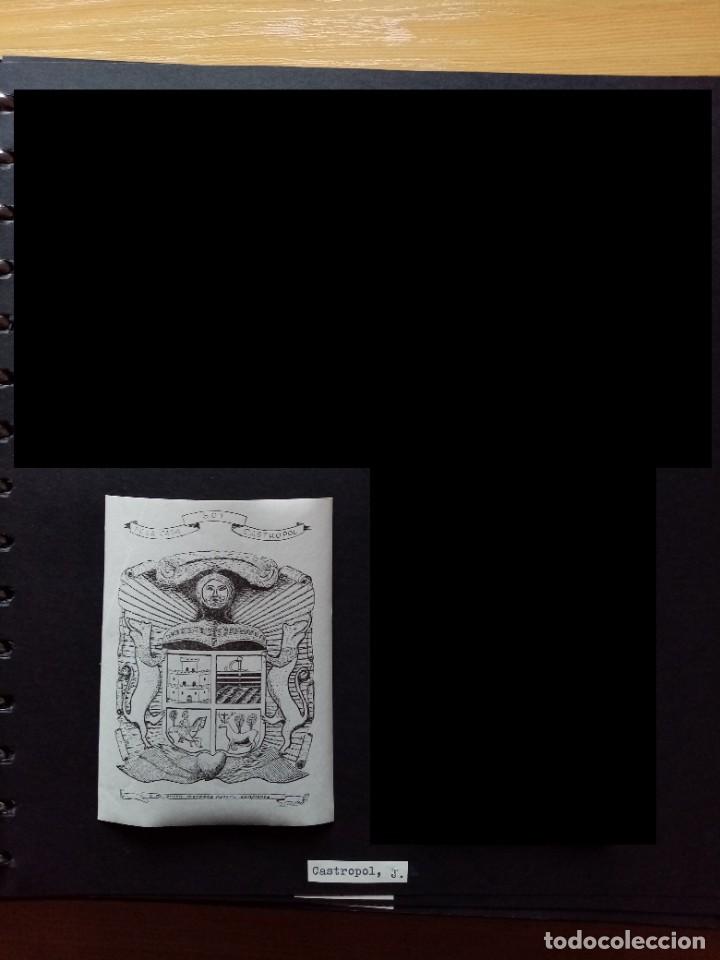 Arte: LOTE DE 81 EXLIBRIS VARIOS - Foto 11