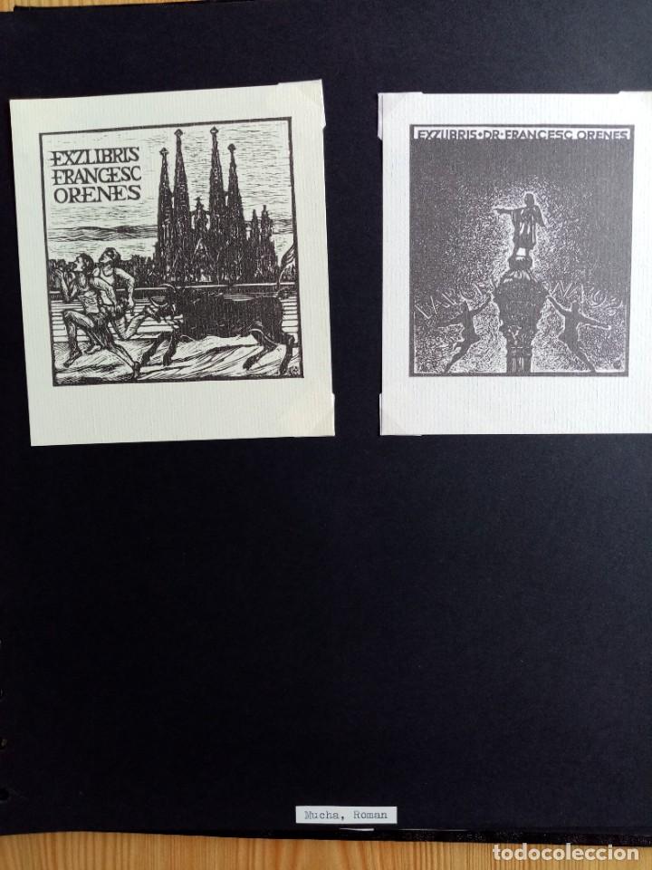 Arte: LOTE DE 81 EXLIBRIS VARIOS - Foto 38