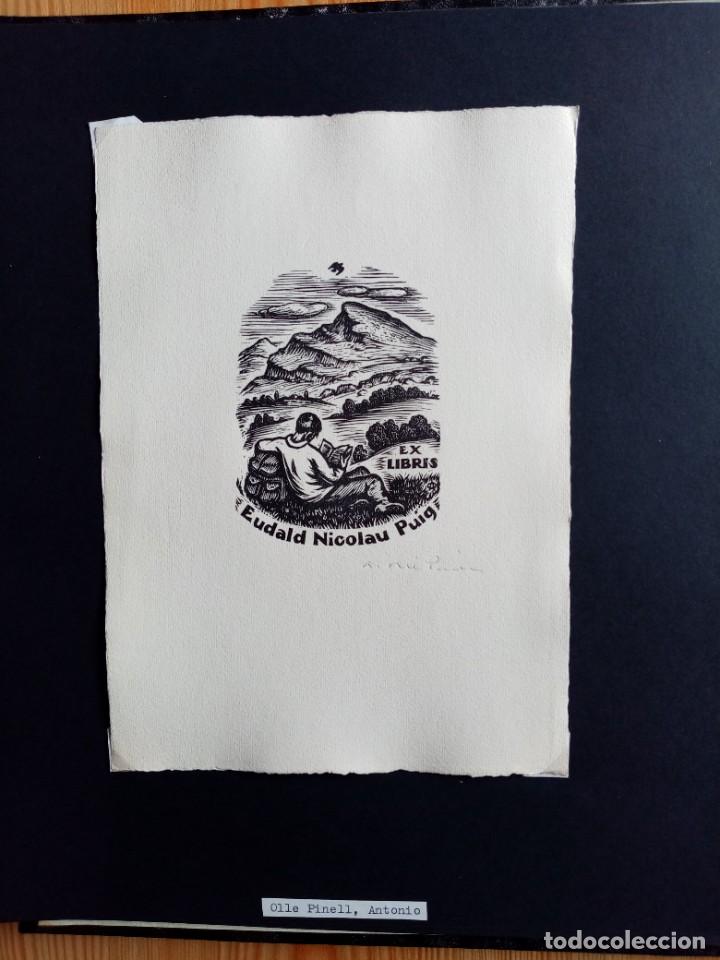 Arte: LOTE DE 81 EXLIBRIS VARIOS - Foto 44