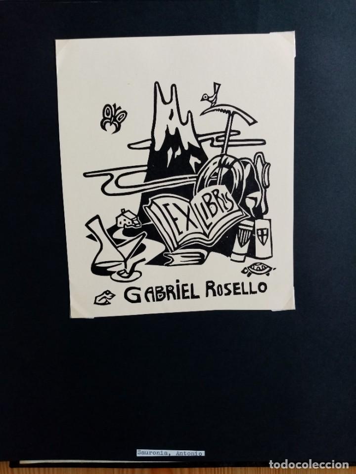Arte: LOTE DE 81 EXLIBRIS VARIOS - Foto 52