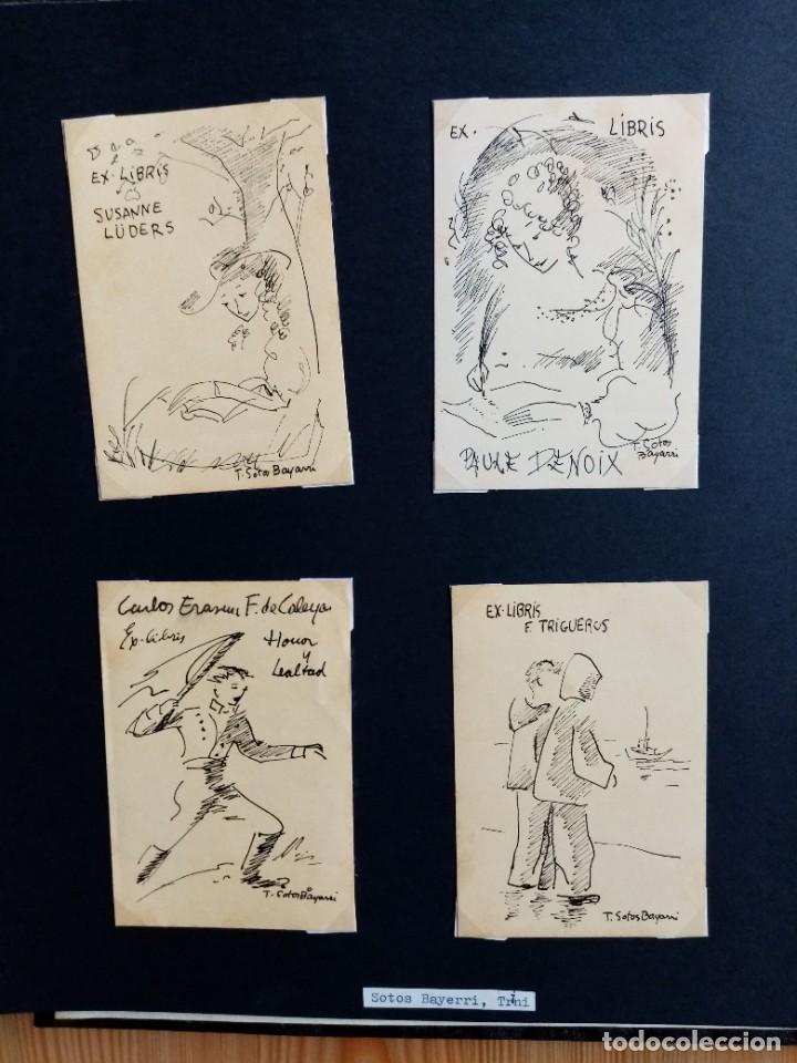 Arte: LOTE DE 81 EXLIBRIS VARIOS - Foto 54