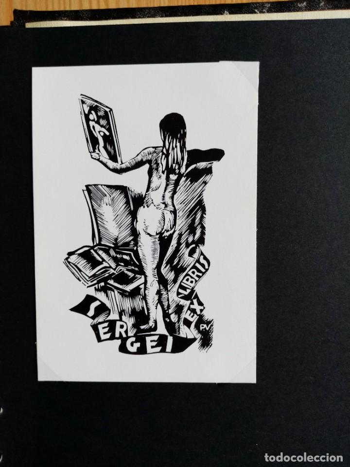 Arte: LOTE DE 81 EXLIBRIS VARIOS - Foto 69