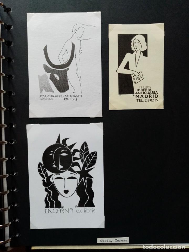 Arte: LOTE DE 81 EXLIBRIS VARIOS - Foto 73