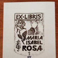 Arte: EXLIBRIS DE ORIOL MARIA DIVI. Lote 265997748