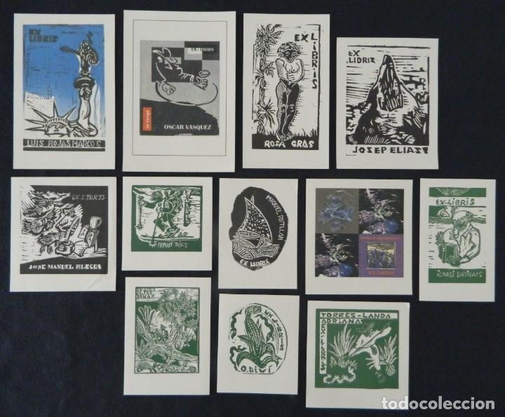 Arte: Conjunto de 14 Exlibris de FREDERIC GIR&Oacute;S (Barcelona) - Foto 1