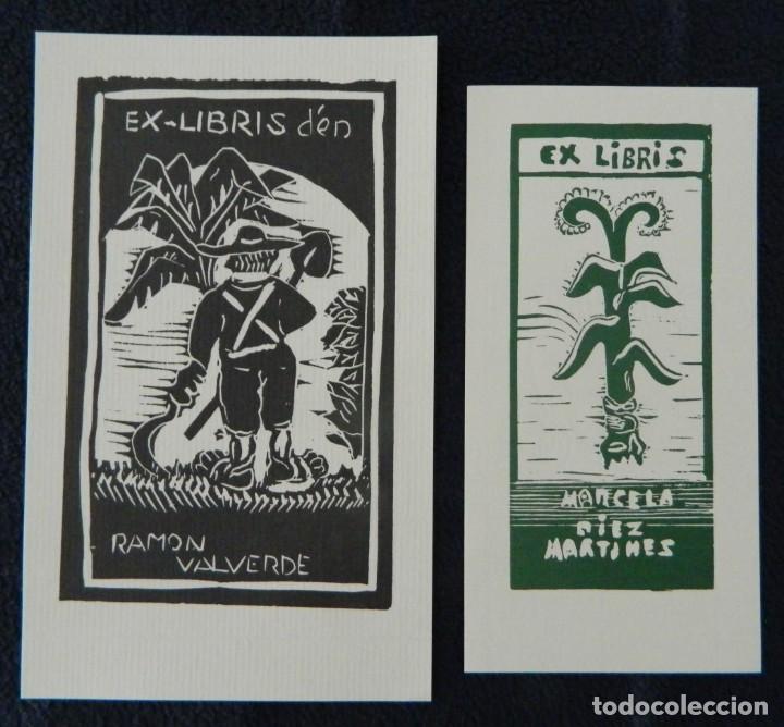Arte: Conjunto de 14 Exlibris de FREDERIC GIR&Oacute;S (Barcelona) - Foto 2