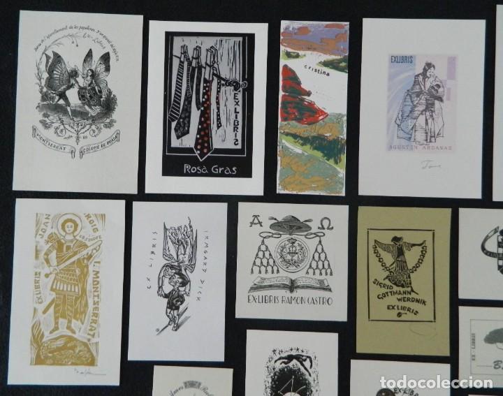 Arte: Conjunto de 22 Exlibris de artistas varios - Foto 2