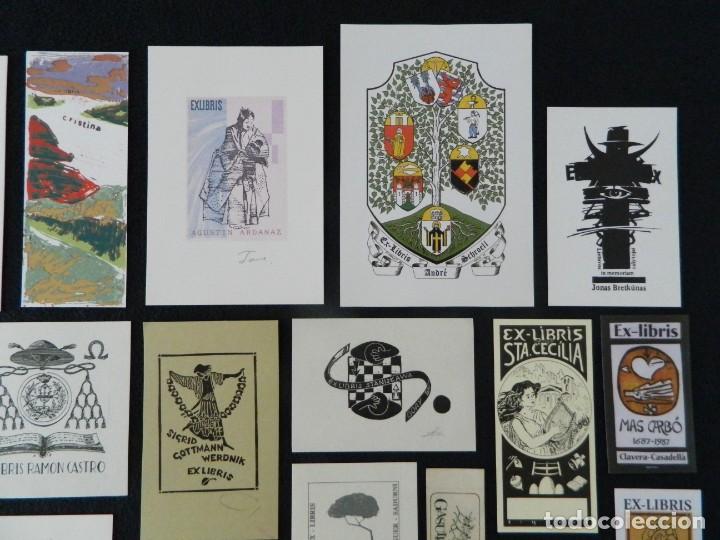 Arte: Conjunto de 22 Exlibris de artistas varios - Foto 3