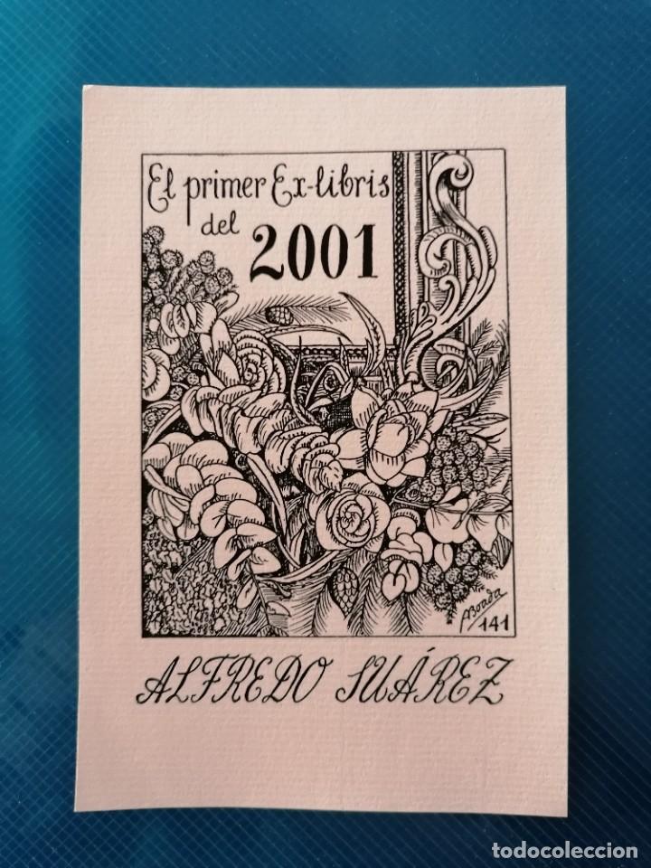 Arte: Exlibris Alfredo Su&aacute;rez - Foto 1