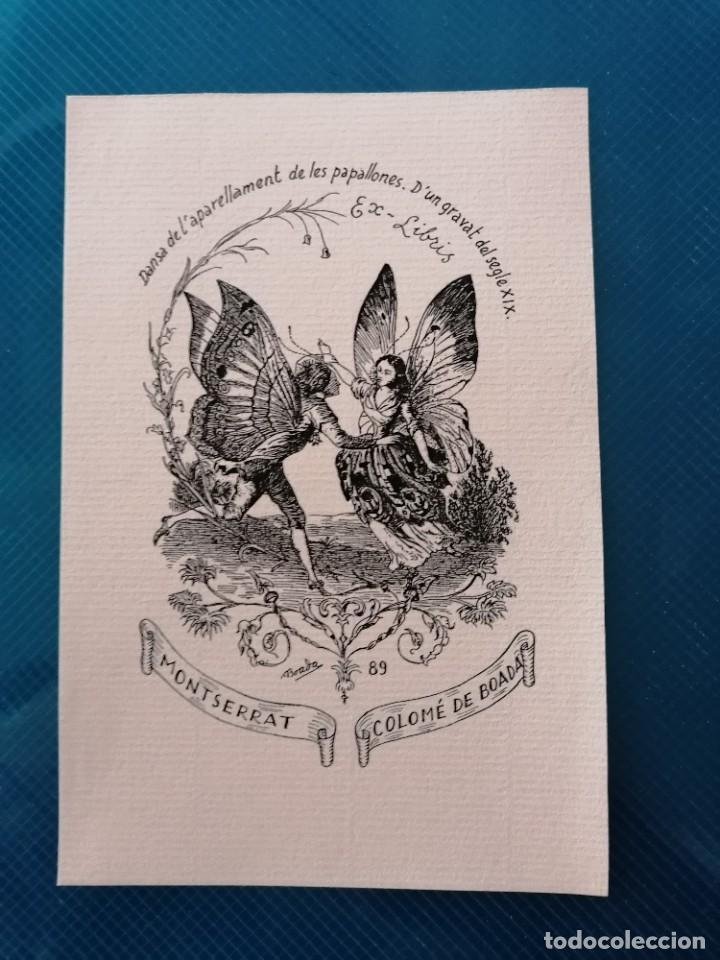 Arte: Exlibris Montserrat Colom&eacute; de Boada - Foto 1
