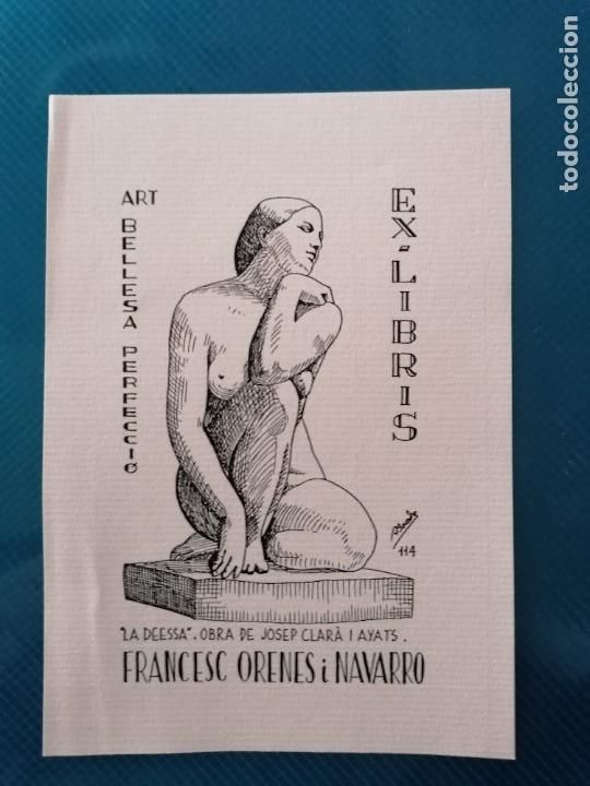 Arte: Exlibris Francesc Orenes Navarro - Foto 1