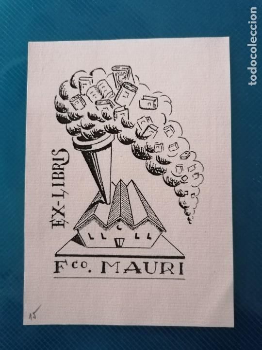 Arte: Exlibris Francesc Maur&iacute; - Foto 1