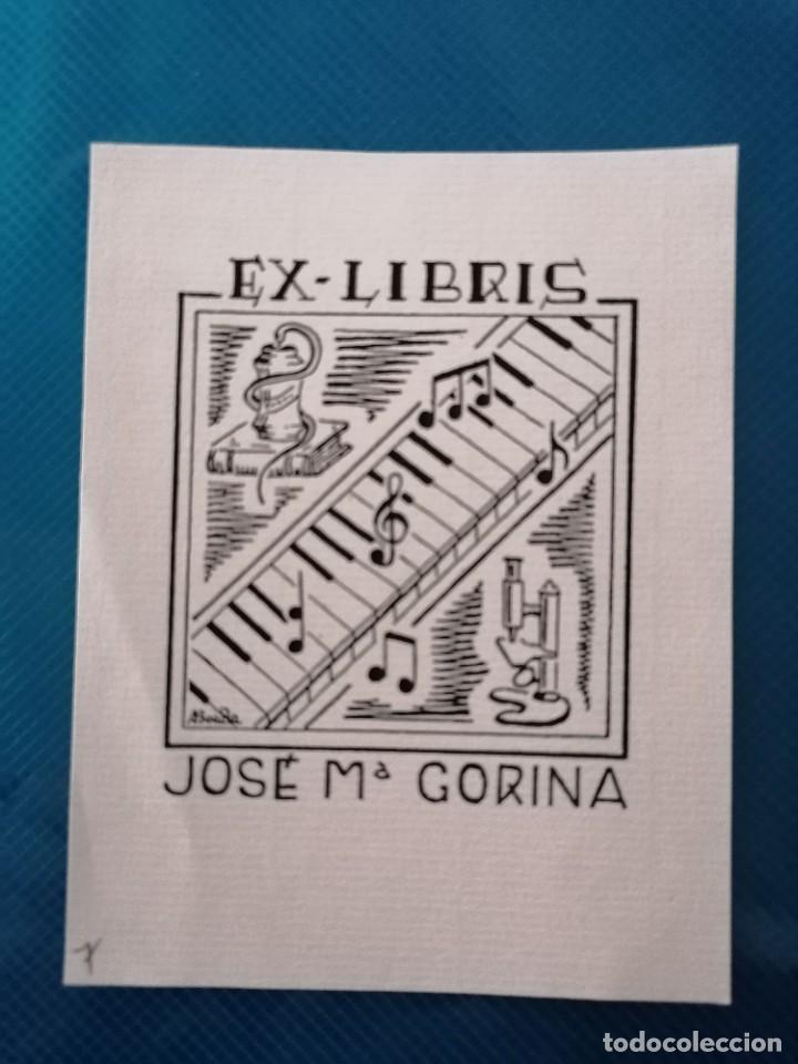 Arte: Exlibris Josep Maria Gorina - Foto 1