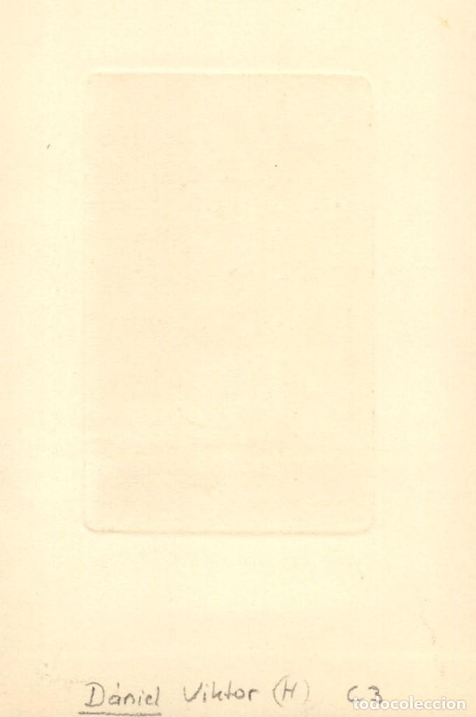 Arte: EXLIBRIS Bookplate Viktor Daniel 1926 Hungary - 15 x 11 cms - Foto 2