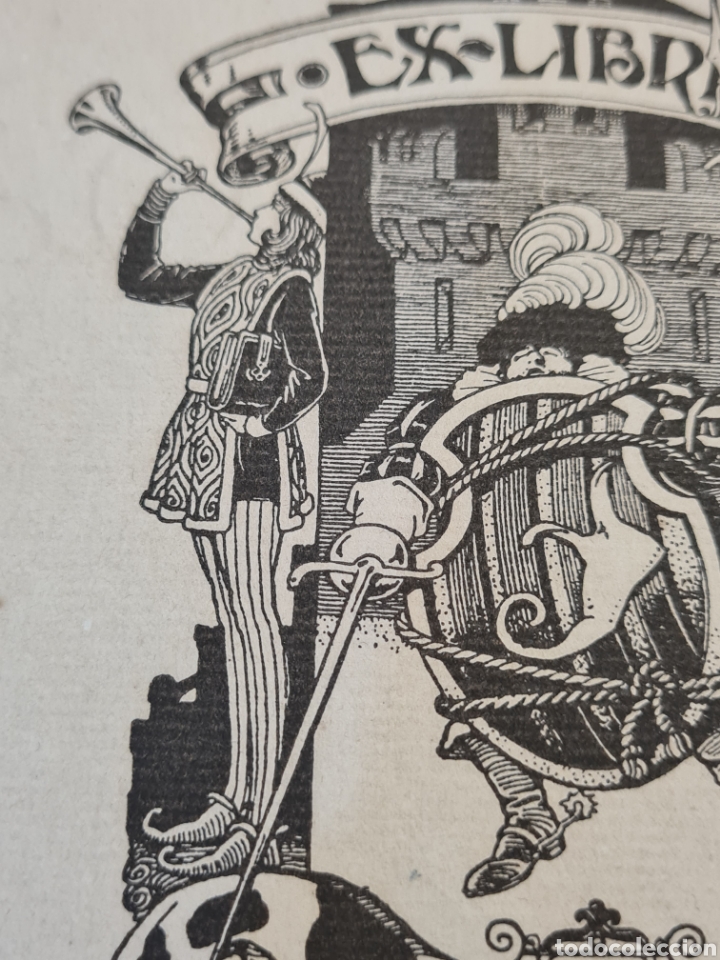 Arte: EX-LIBRIS,P.SABATE1919 - Foto 5
