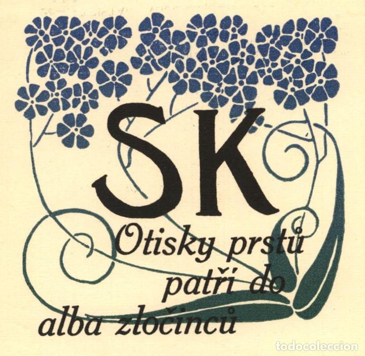 Arte: EXLIBRIS Bookplate J. Dedeh - SK 12 x 12 cms Ex-libris - Foto 1