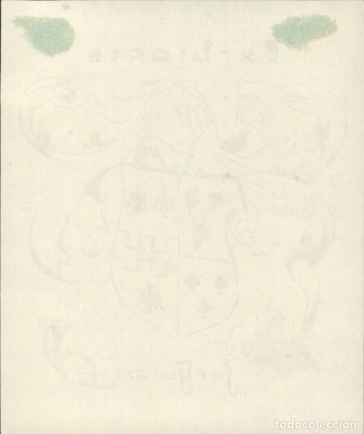 Arte: EXLIBRIS Bookplate Jap Goossens - 10 x 8 cms Ex-libris - Foto 2