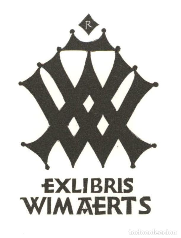 Arte: EXLIBRIS Bookplate Pan Rueter 1991 Wimaerts 10 x 8 cms Ex-libris - Foto 1