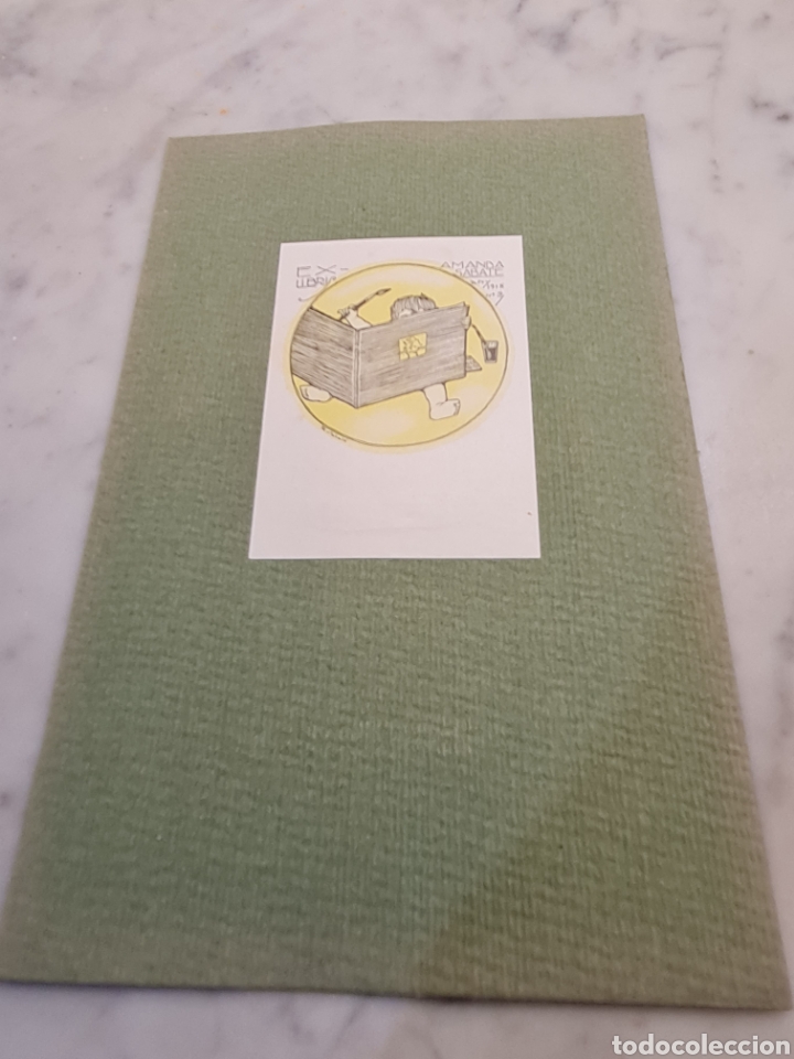Arte: EX-LIBRIS,R SABATE, AMANDA SABATE,1918,N2 - Foto 2