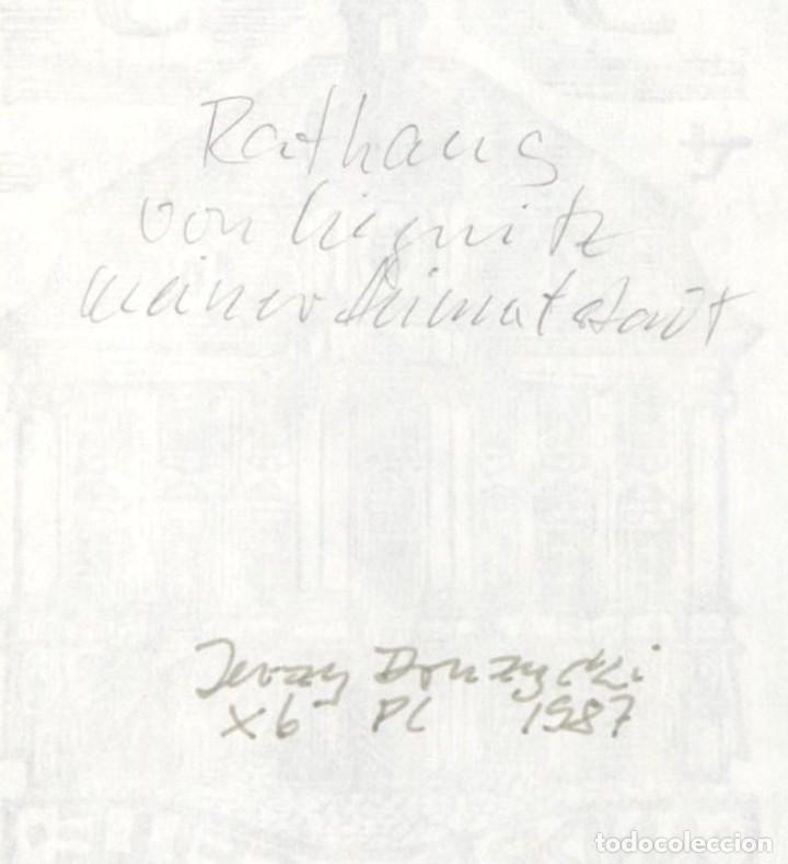 Arte: EXLIBRIS Bookplate &ndash; Lignicensis Andreas Selle - 14 x 10 cms Ex-libris - Foto 2