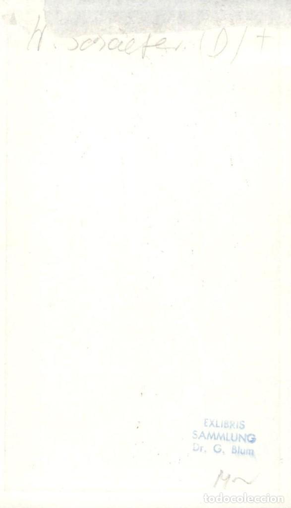 Arte: EXLIBRIS Bookplate Dr. Gernot Blum - 12 x 8 cms Ex-libris &ndash; Herbert Conrad - Foto 2